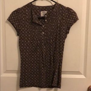 Brown dress shirt